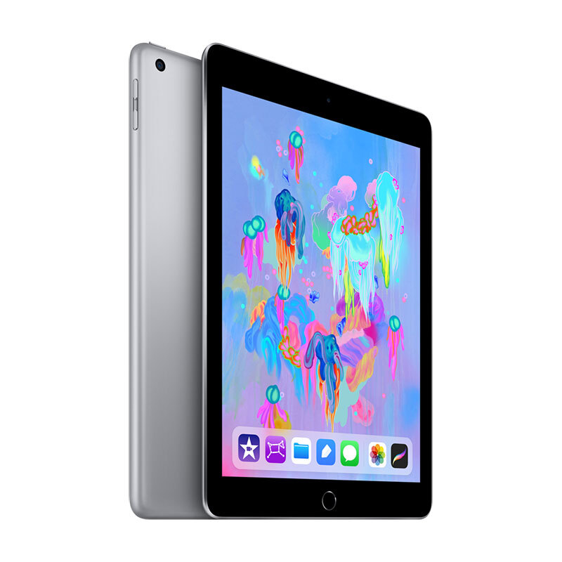 Apple /苹果 iPad 2018款 9.7英寸wifi新款平板电脑 深空灰色 WLAN 128GB