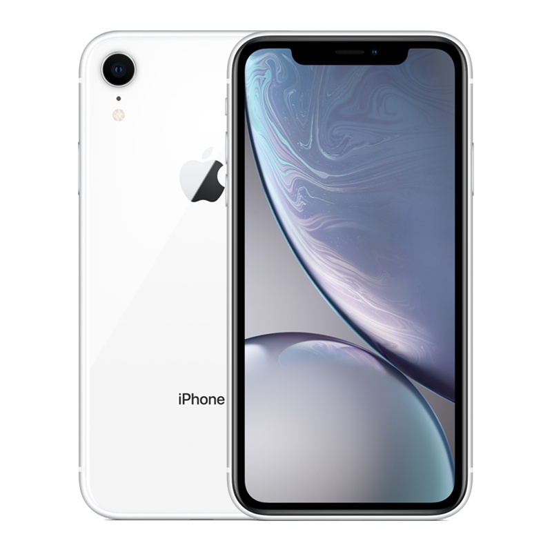 [全套标配]Apple/苹果 iPhone XR 美版有锁全新 完美解锁移动联通电信4G手机 A12仿生芯片 新品全面屏智能手机 白色 64GB