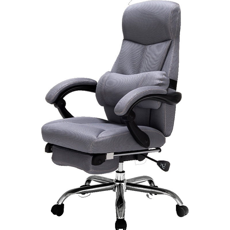 恒林办公椅电脑椅家用人体工学可升降可躺老板椅皮质简约现代午休座椅电竞游戏椅8800