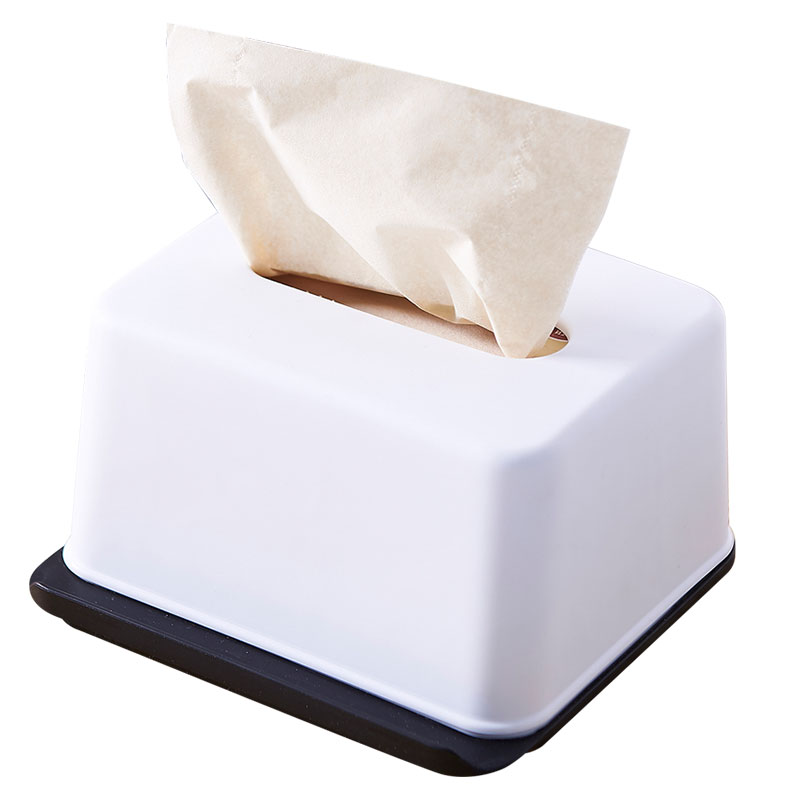 邦禾 纸巾盒 抽纸盒 家用客厅简约 可爱遥控器手机收纳盒餐巾纸盒