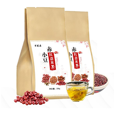 买2送1]红豆薏米茶120g祛湿茶赤小豆薏仁茶芡实茶 赤小豆薏米茶红豆薏米芡实茶祛湿气茶