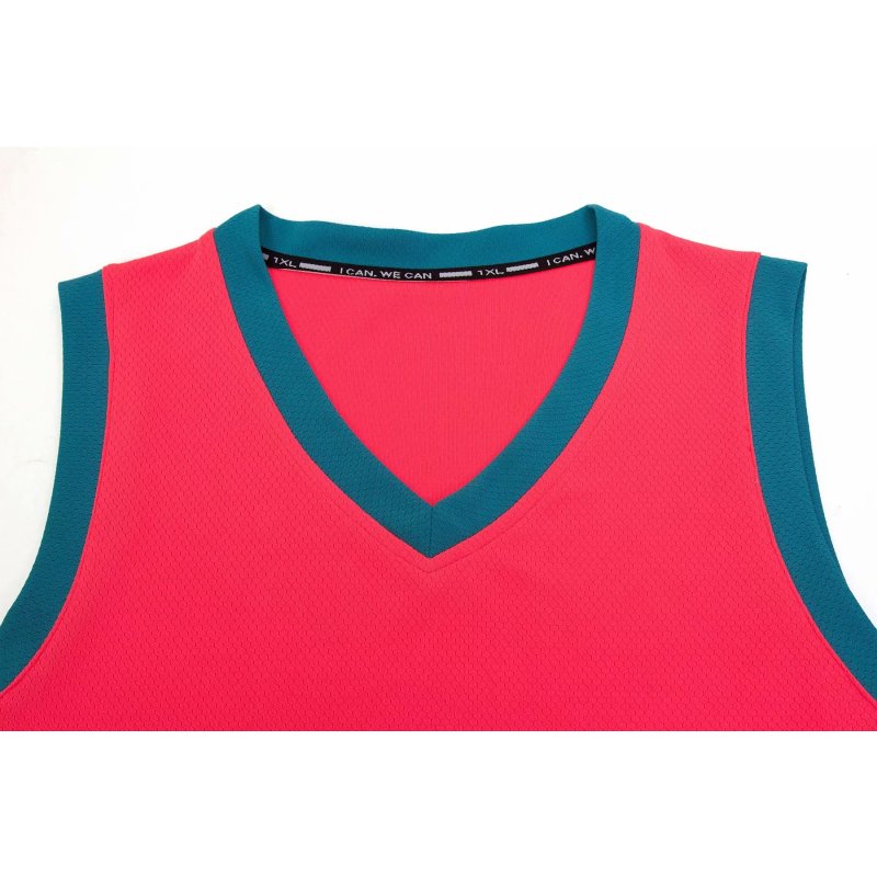 五动新款篮球服套装1872男女定制球衣童装 可以印字印号 吸汗透气速干训练比赛服