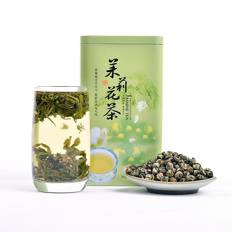 八闽东华茉莉花茶龙珠浓香型特级绿茶茉莉2024新茶散装茶叶罐装250g