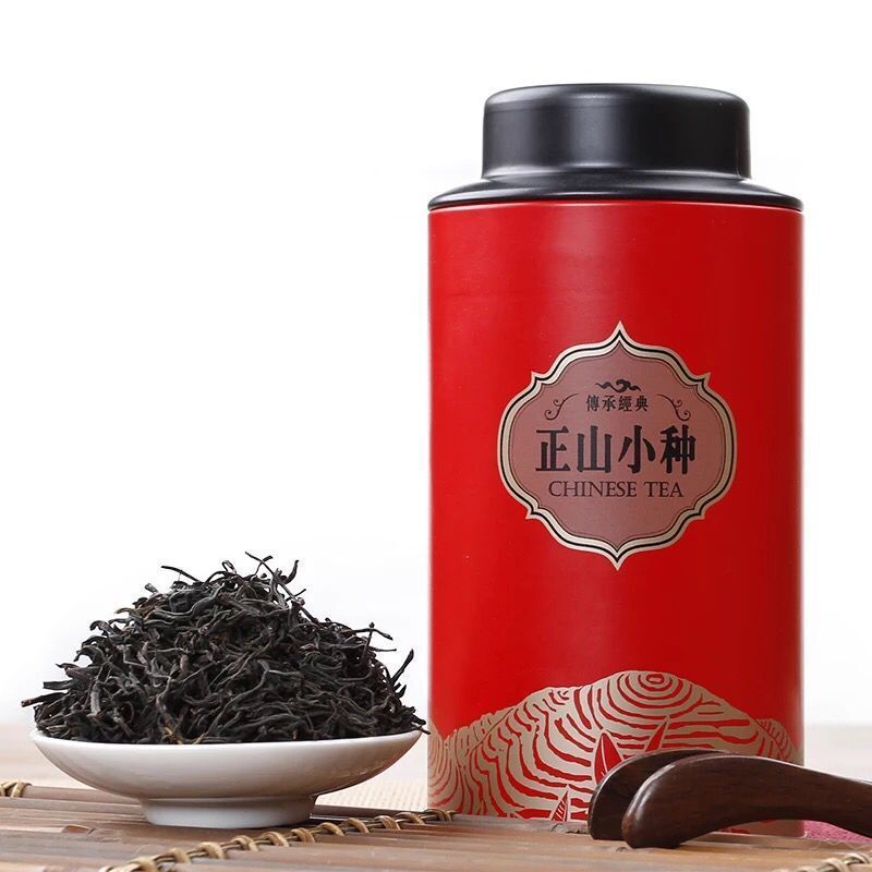 福岗2024浓香型正山小种茶叶散装武夷山 罐装袋装红茶125g