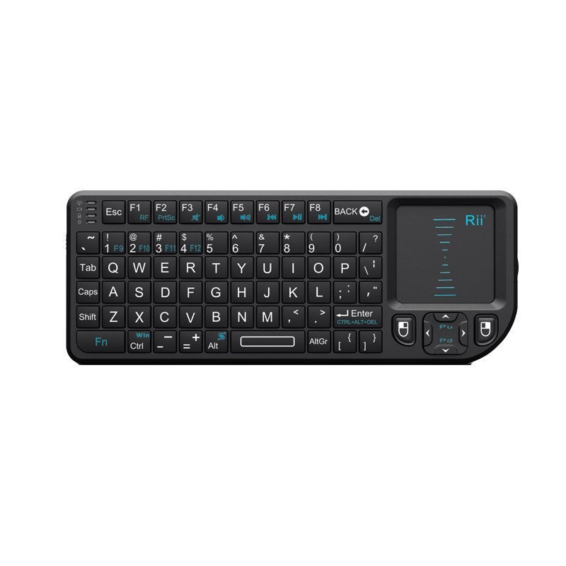 Rii X1 迷你无线数字小键盘 2.4G家用办公手机笔记本外接键鼠数字键 财务会计银行专用USB超薄便携多媒体机顶盒