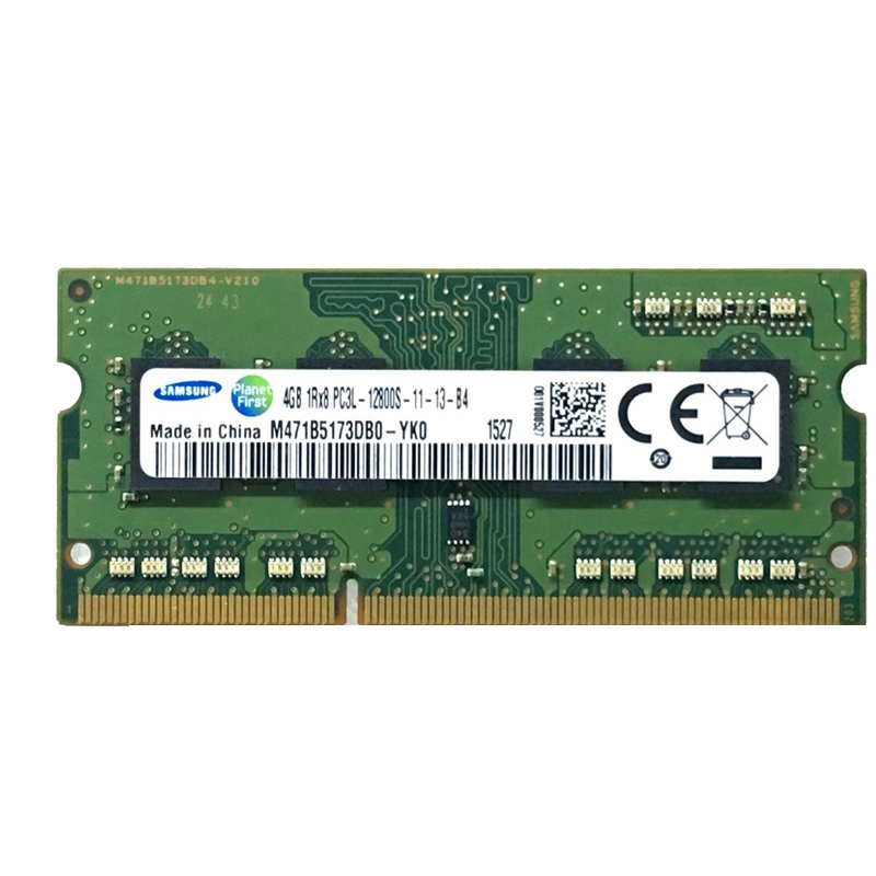 三星(SAMSUNG)原厂DDR3L 1600MHz 4G低电压版笔记本内存条PC3L-12800S