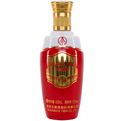 五粮液股份公司出品 经典人生 典藏 52度 整箱500ml