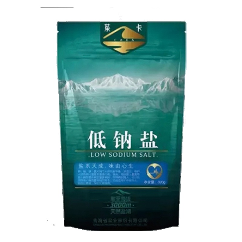 青海茶卡低钠盐 320g/袋(5袋起发)源自海拔3100米天然盐湖。