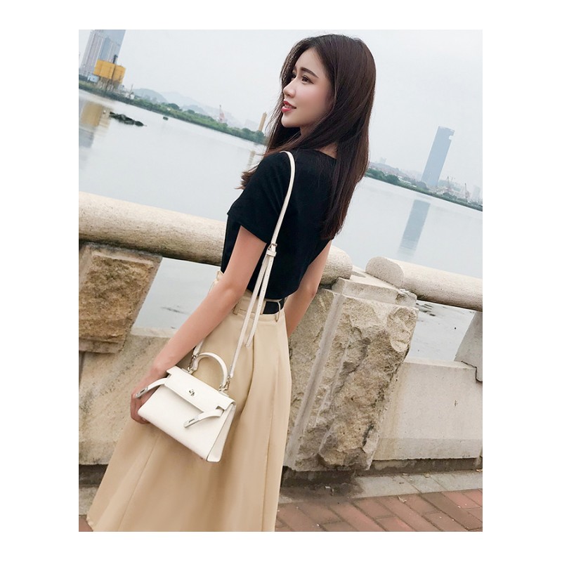 时尚套装女2018夏季新款韩版气质学生港味显瘦两件套中长时尚裙子