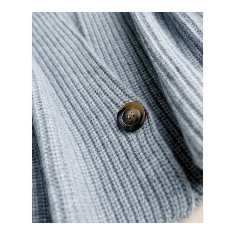 2018秋冬季新款羊绒衫韩版休闲短款羊毛衫时尚圆领开衫针织衫
