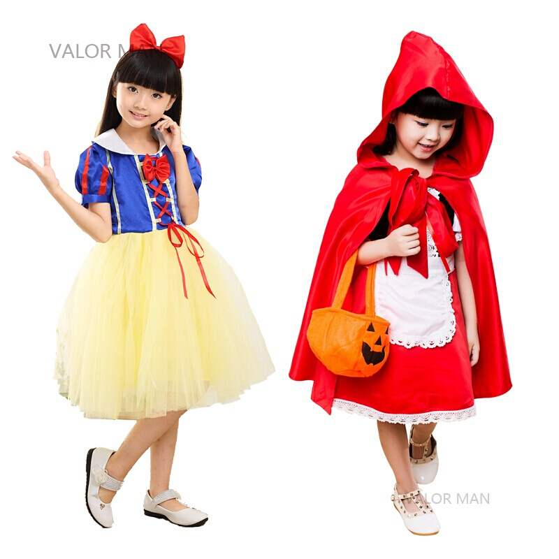 儿童服装女童cosplay白雪公主裙装扮女孩礼服化妆舞会衣服