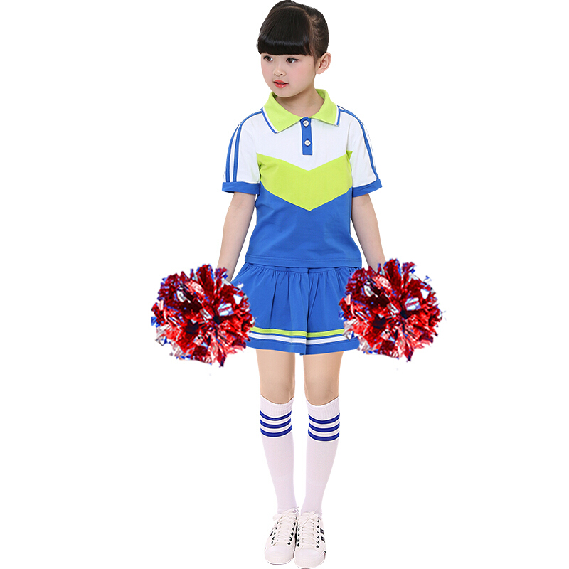 啦啦队服装校服班服六一儿童女表演服运动会开幕式小学生套装幼儿