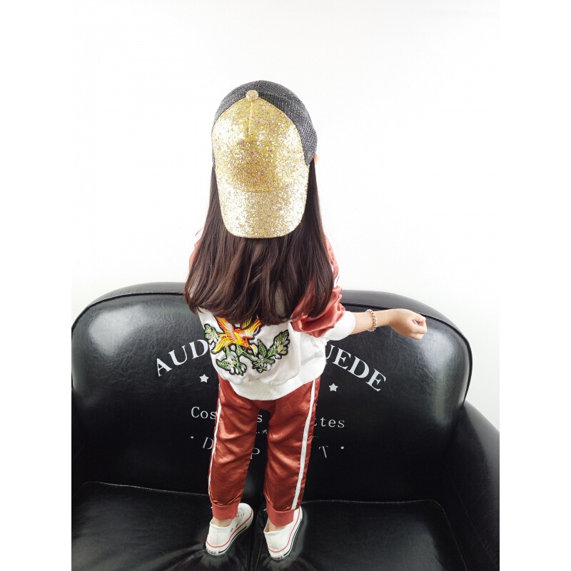 女童秋装套装2018新款韩版儿童宝宝春秋季洋气运动两件套34岁5潮