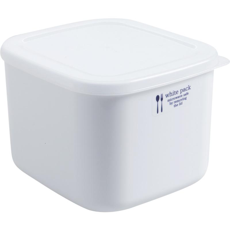日本冰箱水果保鲜盒带盖塑料收纳盒 便携便当盒小饭盒密封盒