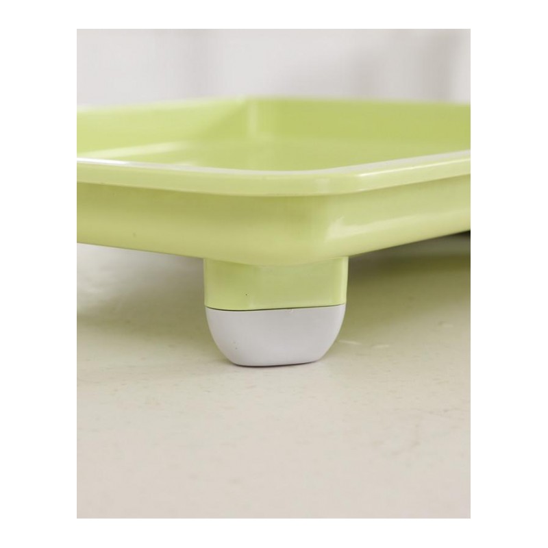 厨房沥水碗架碗柜塑料无盖双层碗筷收纳盒放碗碟架滴水碗盘置物架