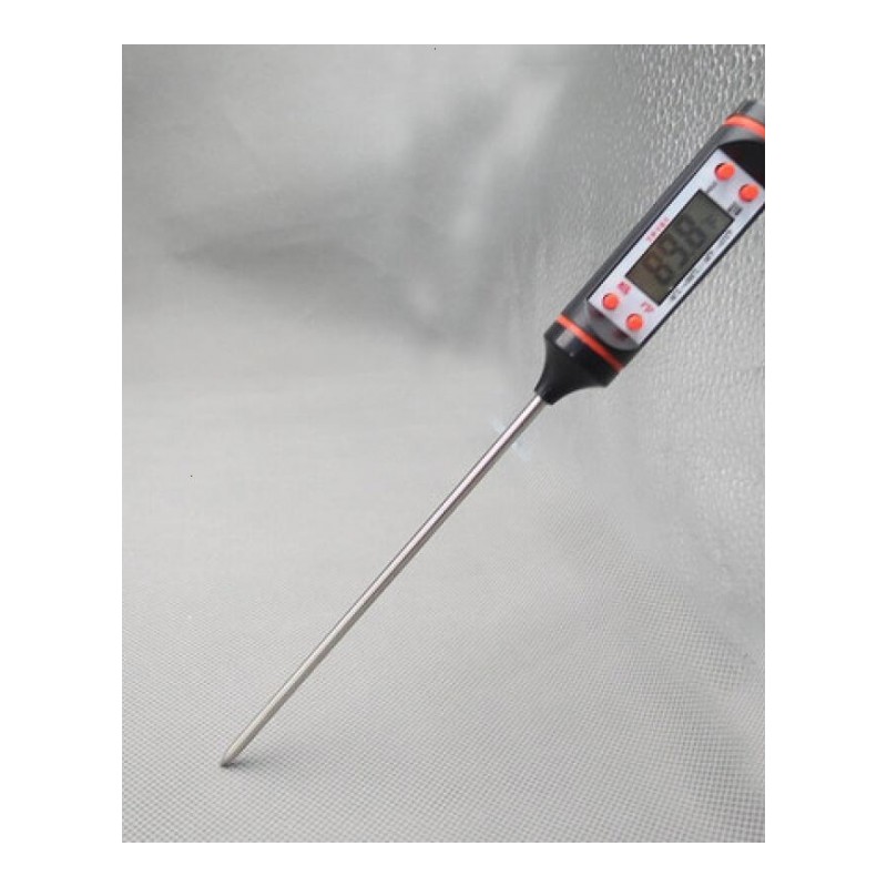 数显探针式温度计 电子测温仪食品温度计 工业温度计家用测水温计