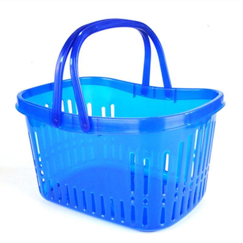洗澡篮方底镂空大号塑料纯色居家洗漱用具洗浴手提浴室收纳篮