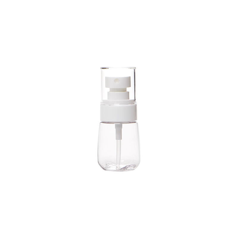 喷雾瓶塑料材质透明可视按压雾化喷头旅行分装便携保湿爽肤水喷瓶