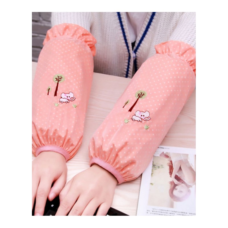 韩版办公袖套女短款护袖头可爱秋冬家务清洁成人日用长款学生袖筒