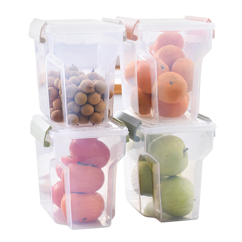 五谷杂粮储物罐食品密封罐加厚塑料透明食品保鲜盒居家厨房冰箱收纳盒