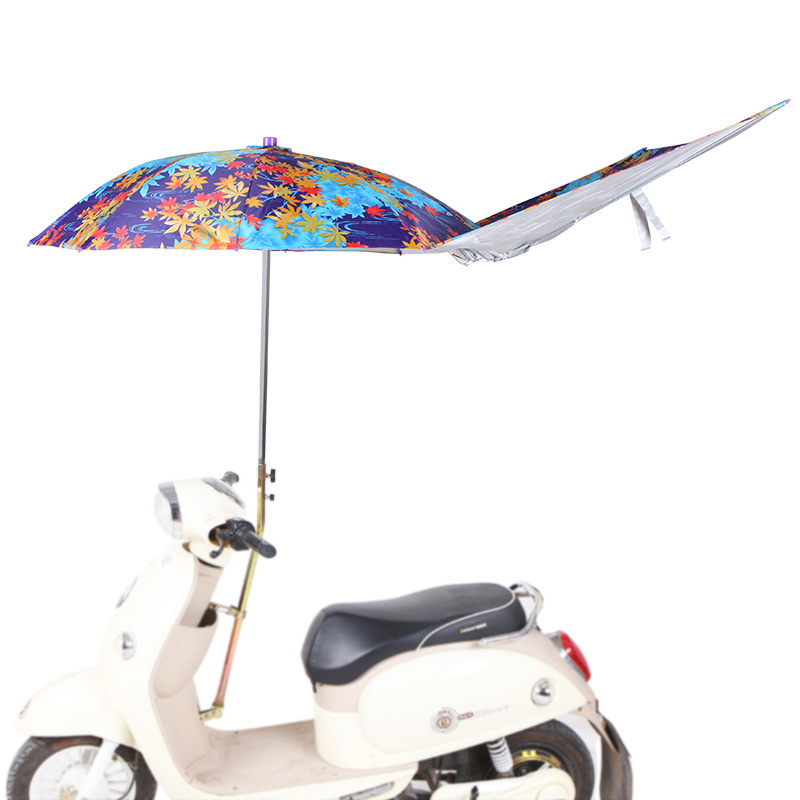 摩托车遮阳棚电动车雨伞雨蓬电瓶车电动自行车防雨防风挡风罩