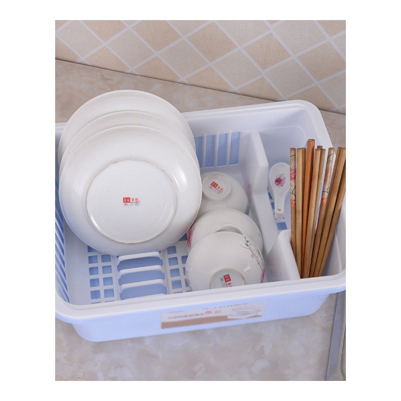 塑料碗柜沥水碗架带盖半翻盖厨房置物架碗碟盘子餐具收纳盒放碗箱