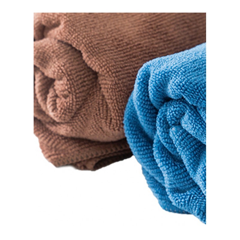 加大号清洁布保洁毛巾家政抹布吸水加厚擦地家具玻璃擦车布-3条装 (65*42cm 颜色随机)