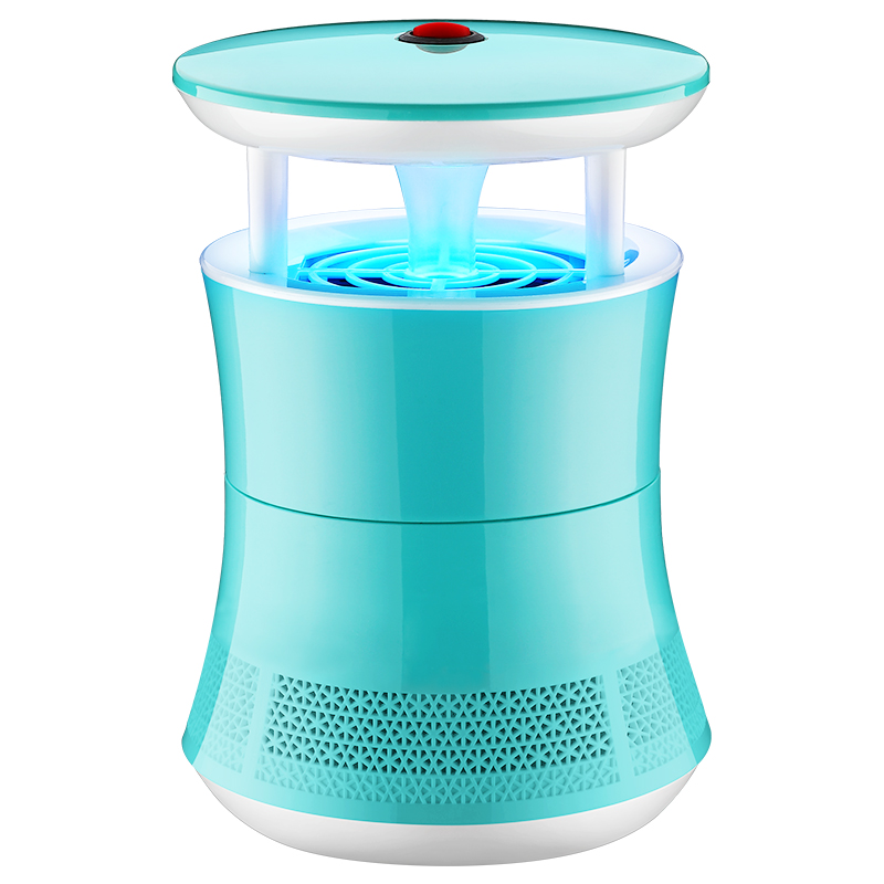 灭蚊灯家用室内插电式驱蚊器-清新蓝+适配器