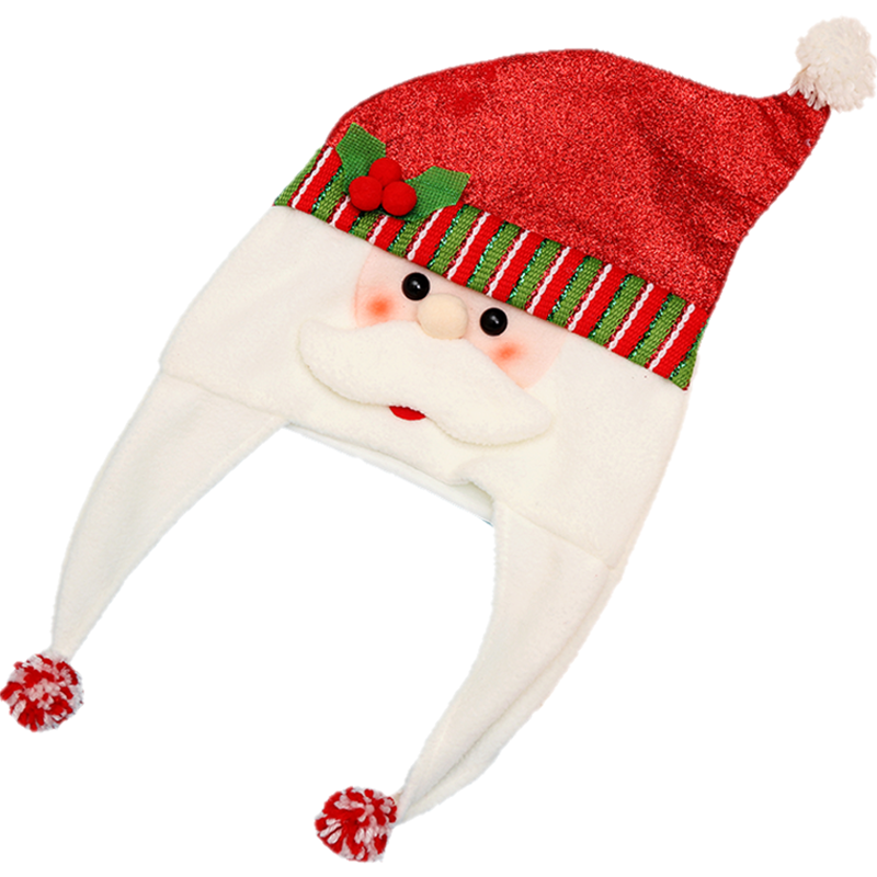 18新款时尚圣诞装饰品圣诞帽子老人头雪人鹿帽儿童帽圣诞节圣诞节帽子头饰