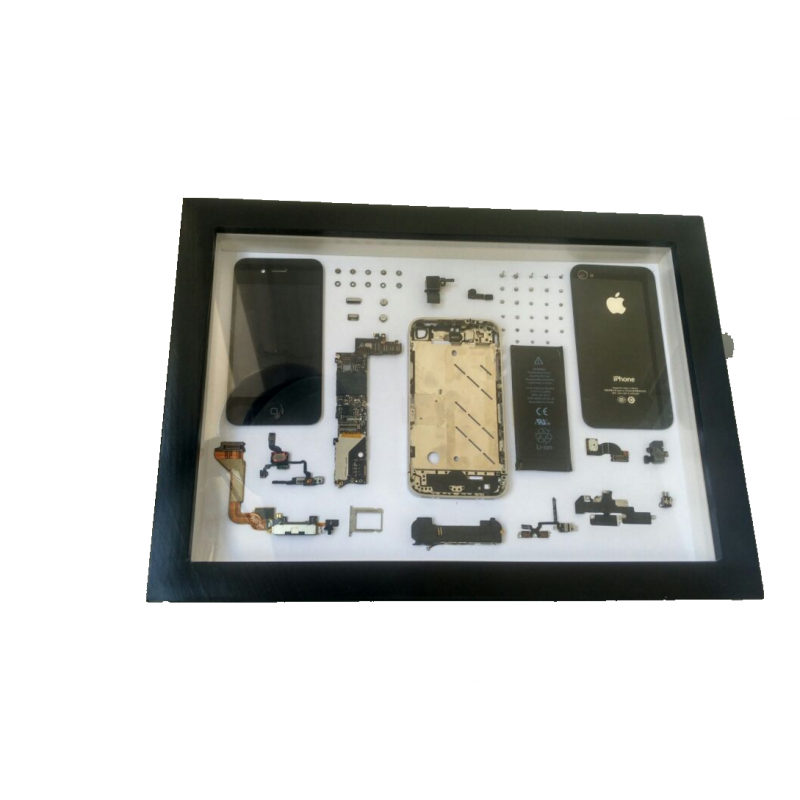 18新款手机拆机装裱框相框iPhone苹果oppo三星HTC标本框立体框