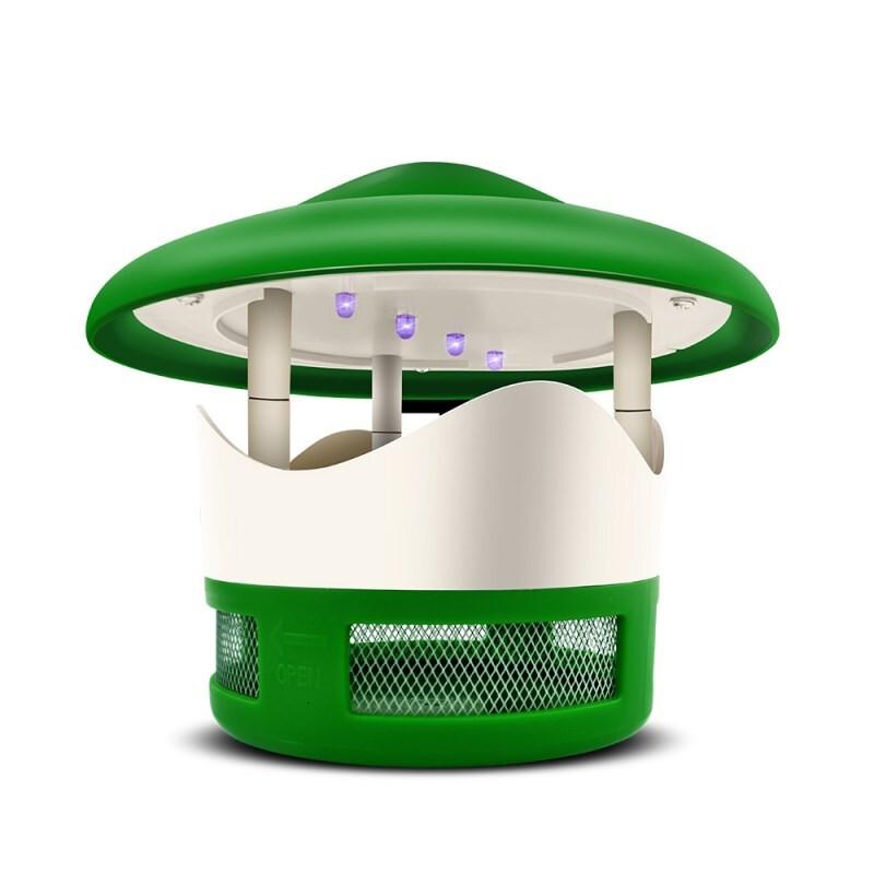 18新款光触媒灭蚊灯家用无辐射电子驱蚊器灭蚊卧室捕蚊子 绿色