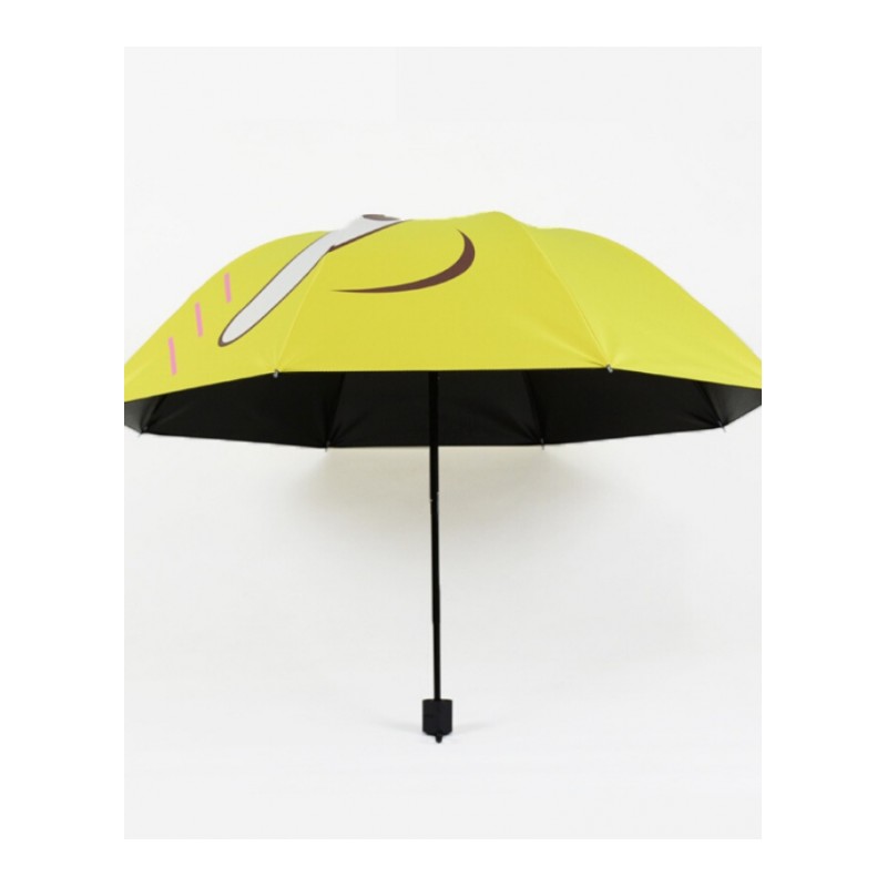 18新款时尚雨伞个性搞怪太阳伞男女潮流学生折叠简约可爱萌卡通普通款雨伞