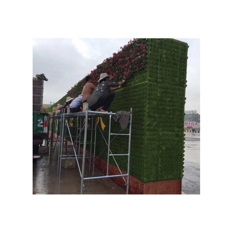 18新款可定制阳台种菜垂直绿化立体植物墙装饰壁挂式花盆兰美植袋圆底1*1米100口袋中等