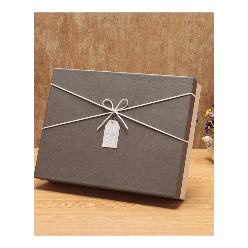 18新款精美创意包装盒子手提生日礼品盒丝巾相框衬衫书籍鞋盒定做