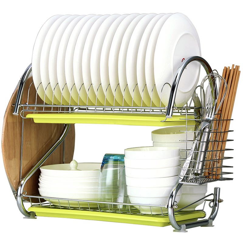 厨房用品用具小百货 厨具套装 碗架 沥水架置物架盘碗筷子收纳架