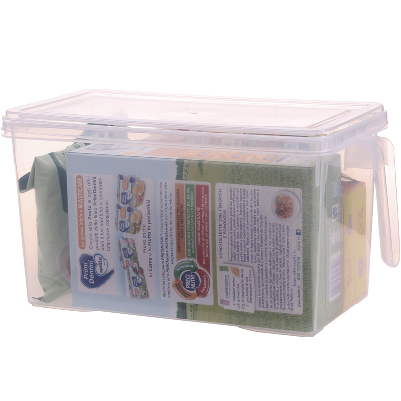 冰箱冷藏收纳盒长方形抽屉式鸡蛋盒厨房食品保鲜盒家用塑料储物盒