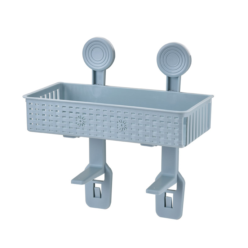 悬挂吸壁式置物架马桶创意收纳架吸盘浴室多功能免杂物打孔置物架