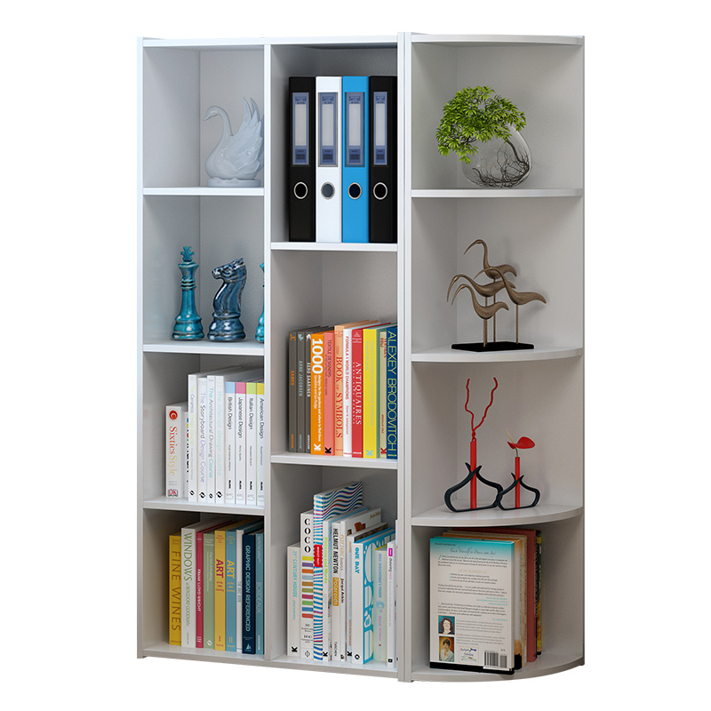 组合书架简约现代书架置物架简易创意书架书柜单个组合收纳架