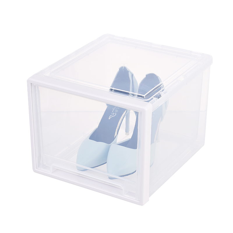 加厚透明塑料鞋盒鞋子收纳神器 收纳盒鞋盒子宜家日式鞋箱抽屉式