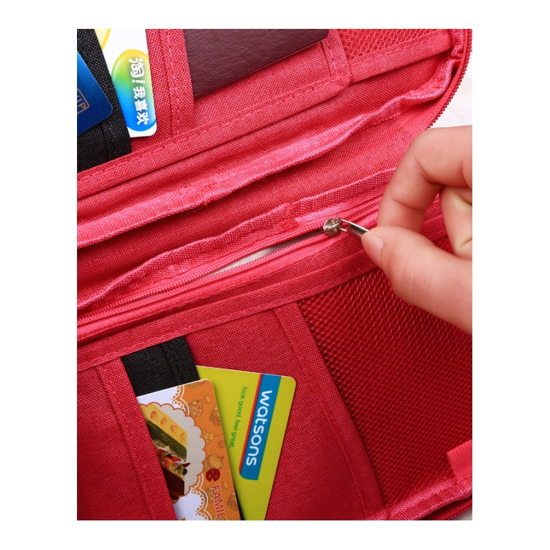 多功能包护照夹驾驶证袋游收纳防水卡包钱包旅行机票包保护套