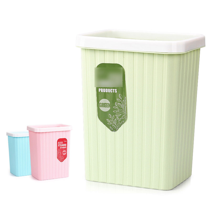 长方形厨房垃圾桶家用无盖客厅卧室卫生间办公室创意纸篓塑料大号储蓄桶收纳筒生活日用家庭清洁工具垃圾桶
