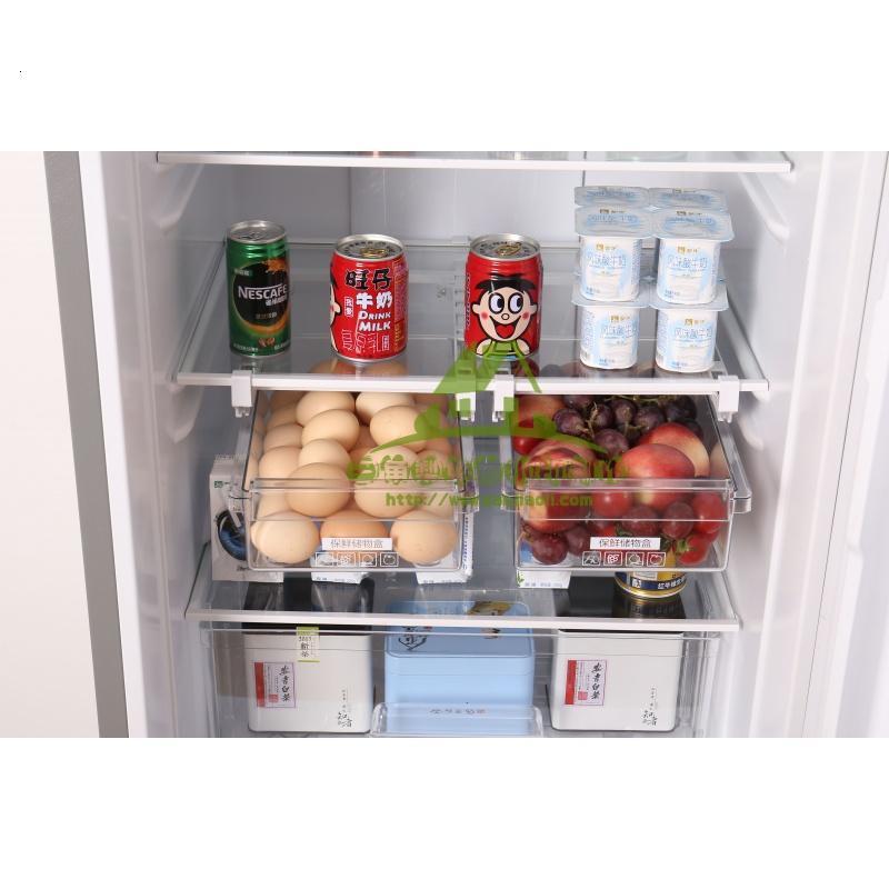新款冰箱食品食物保鲜盒收纳盒抽屉式鸡蛋盒储物盒水饺盒整理盒装鸡蛋收纳层架