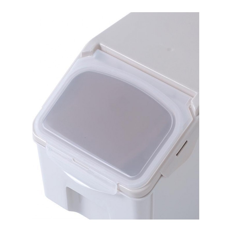 厨房储物双盖米桶 塑料米缸装米箱储米桶米箱面粉桶