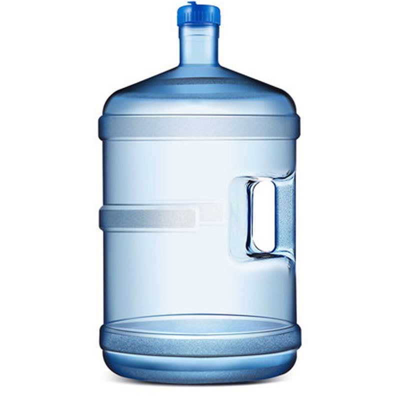 [5L加厚带提手]饮水机桶纯净水矿泉水小型桶装饮水桶家用储水桶大桶塑料储瓶带盖