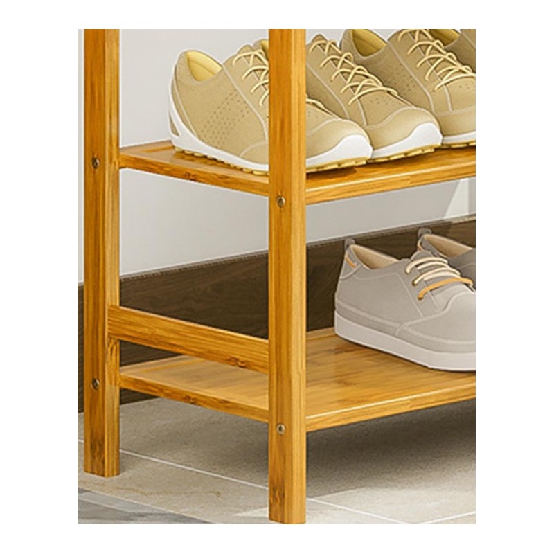 鞋架简易家用实木多功能多层口小鞋柜通用简约现代 住宅家具柜类家用鞋柜子