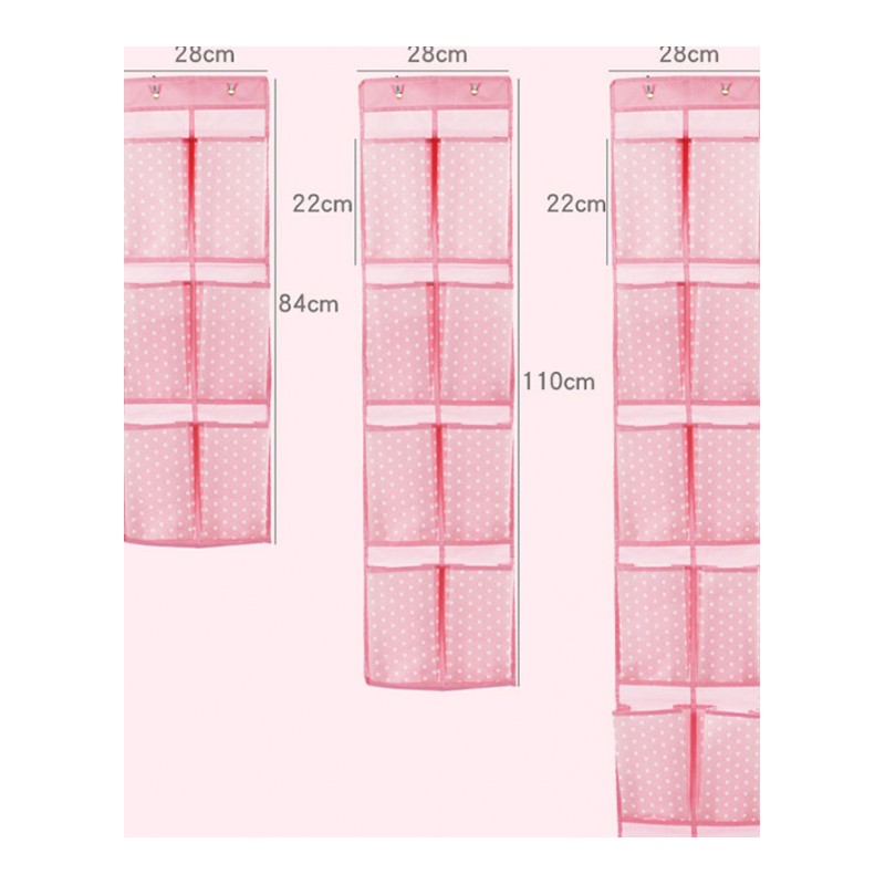 墙挂式后收纳袋 宿舍挂袋牛津布储物袋衣柜收纳布袋鞋挂袋 家居家用收纳用品收纳包