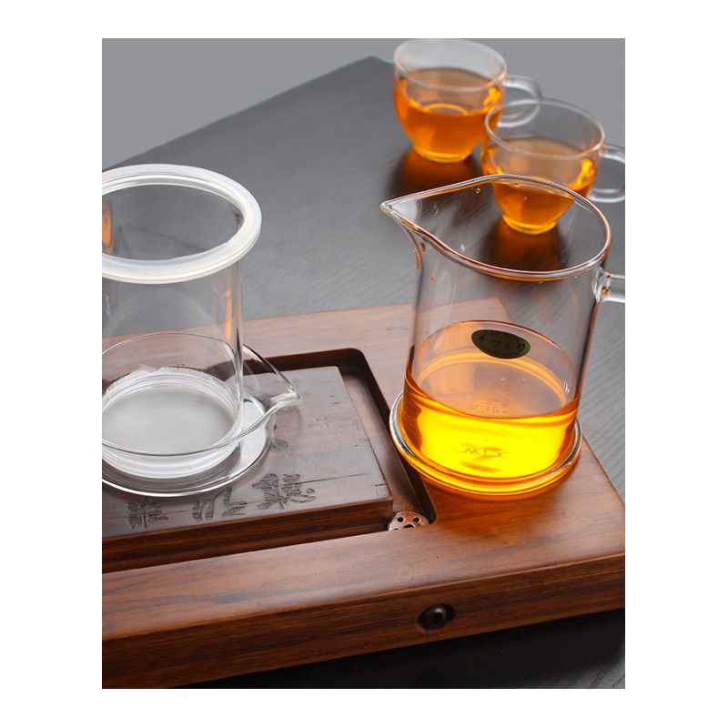泡茶杯玻璃茶具过滤内胆玻璃泡茶器红茶泡茶杯雪菊杯绿茶泡创意简约生活日用家居用水具