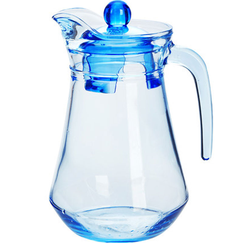 玻璃冷水壶扎壶玻璃壶凉水杯大容量家用套装透明凉水壶简约现活日用家居器皿水具水杯