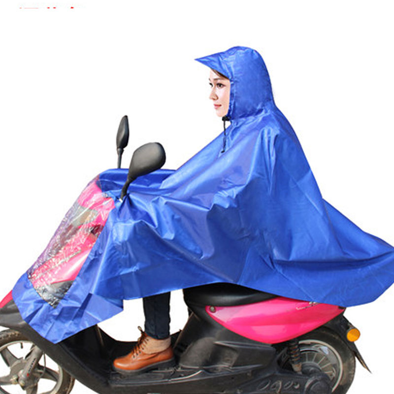 雨衣电动电瓶车自行车成人单人摩托男遮雨披加大加厚骑行挡雨创意简约家居家晴雨用具