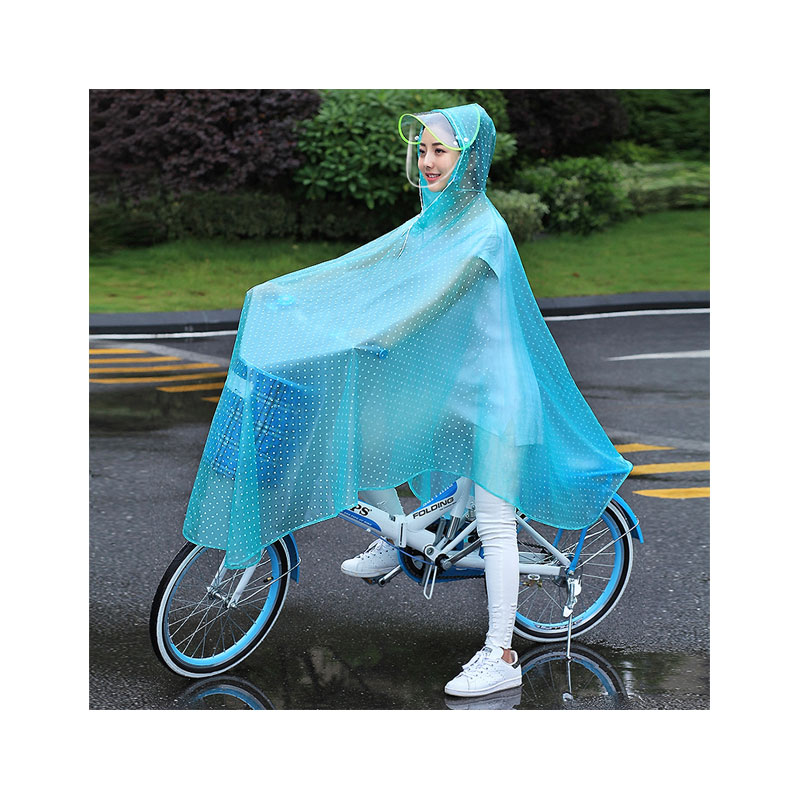 自行车雨衣女成人单人电动车男单车骑车学生骑行雨披创意简约家居家晴雨用具